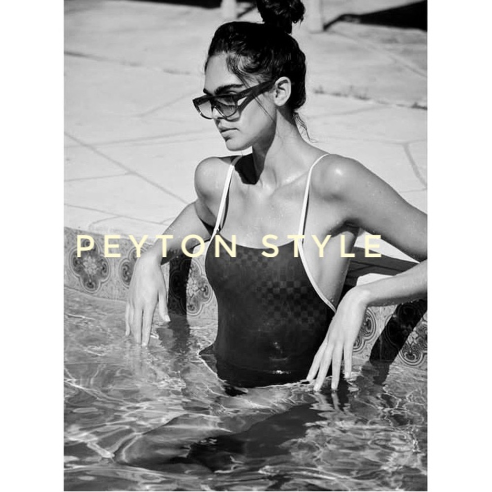 ACACIA - Piped Peyton Full Piece Swimsuit in Citrine - XL - Picture 2 of 16